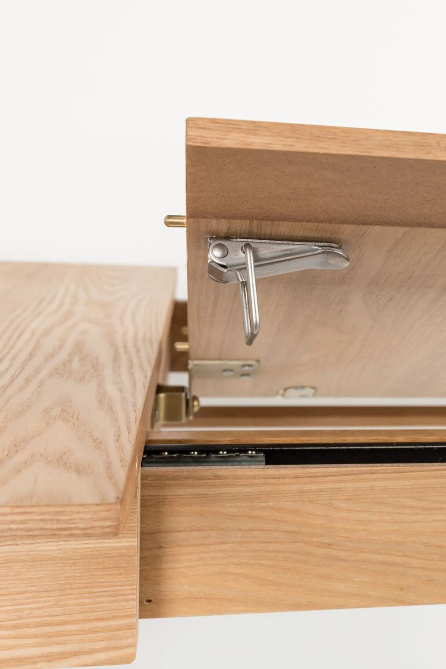 Houten Eettafels|Uitschuifbare Eettafels-Zuiver Glimps Uitschuiftafel Natural
