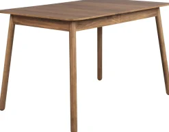 Uitschuifbare Eettafels|Rechthoekige Eettafels-Zuiver Glimps Uitschuiftafel Walnut