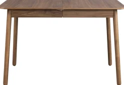 Uitschuifbare Eettafels|Rechthoekige Eettafels-Zuiver Glimps Uitschuiftafel Walnut