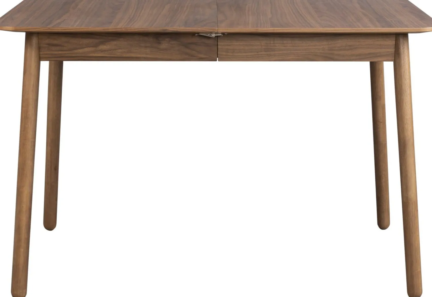 Uitschuifbare Eettafels|Rechthoekige Eettafels-Zuiver Glimps Uitschuiftafel Walnut
