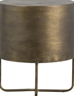 Opbergkasten|Opbergkasten-WOOOD Glossy Kast Antique Brass