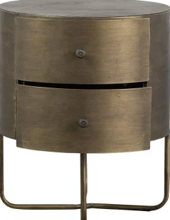 Opbergkasten|Opbergkasten-WOOOD Glossy Kast Antique Brass