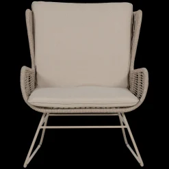 Tuinstoelen-WOOOD Grace Tuin Loungestoel Zand