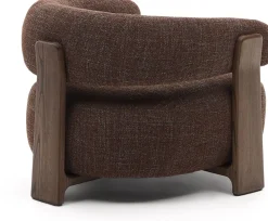 Design Fauteuils-Kave Home Granite Fauteuil Bruin