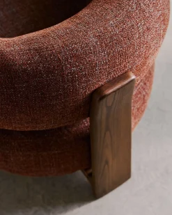 Design Fauteuils-Kave Home Granite Fauteuil Bruin