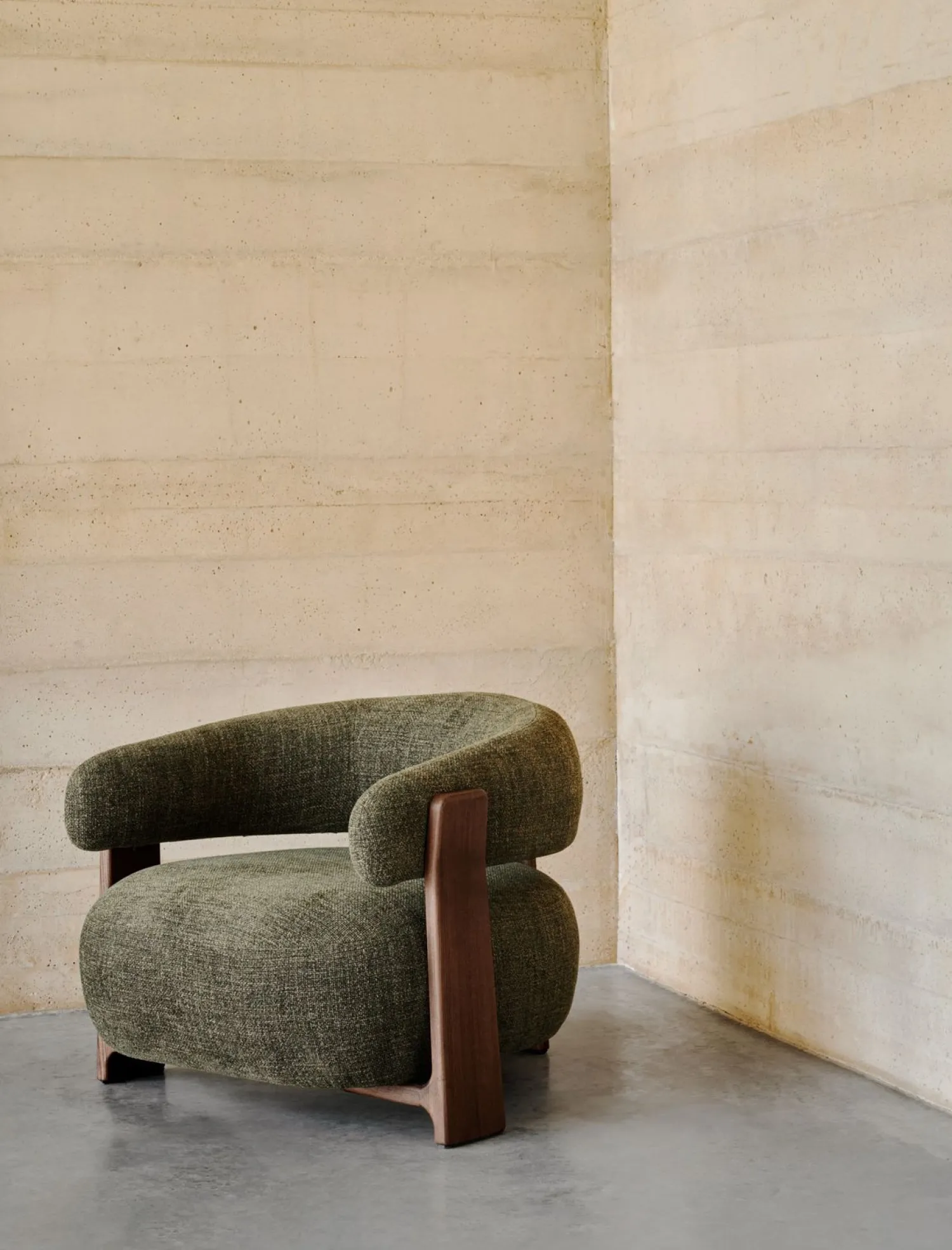 Design Fauteuils-Kave Home Granite Fauteuil Groen