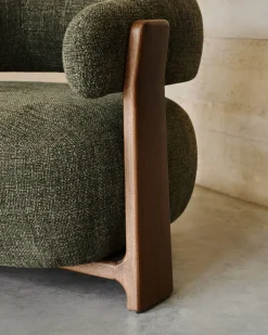 Design Fauteuils-Kave Home Granite Fauteuil Groen