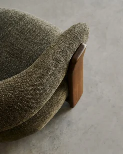 Design Fauteuils-Kave Home Granite Fauteuil Groen