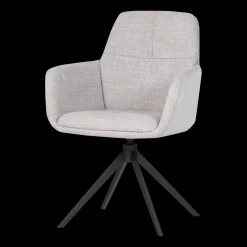 Eetkamerstoelen Met Armleuning-WOOOD Grant Eetkamerstoel Naturel Melange