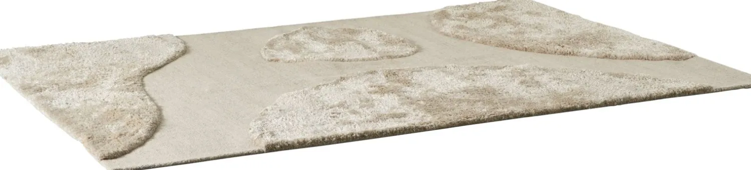 Vloerkleden|Wollen Vloerkleden-Montèl Graphics Vloerkleed White