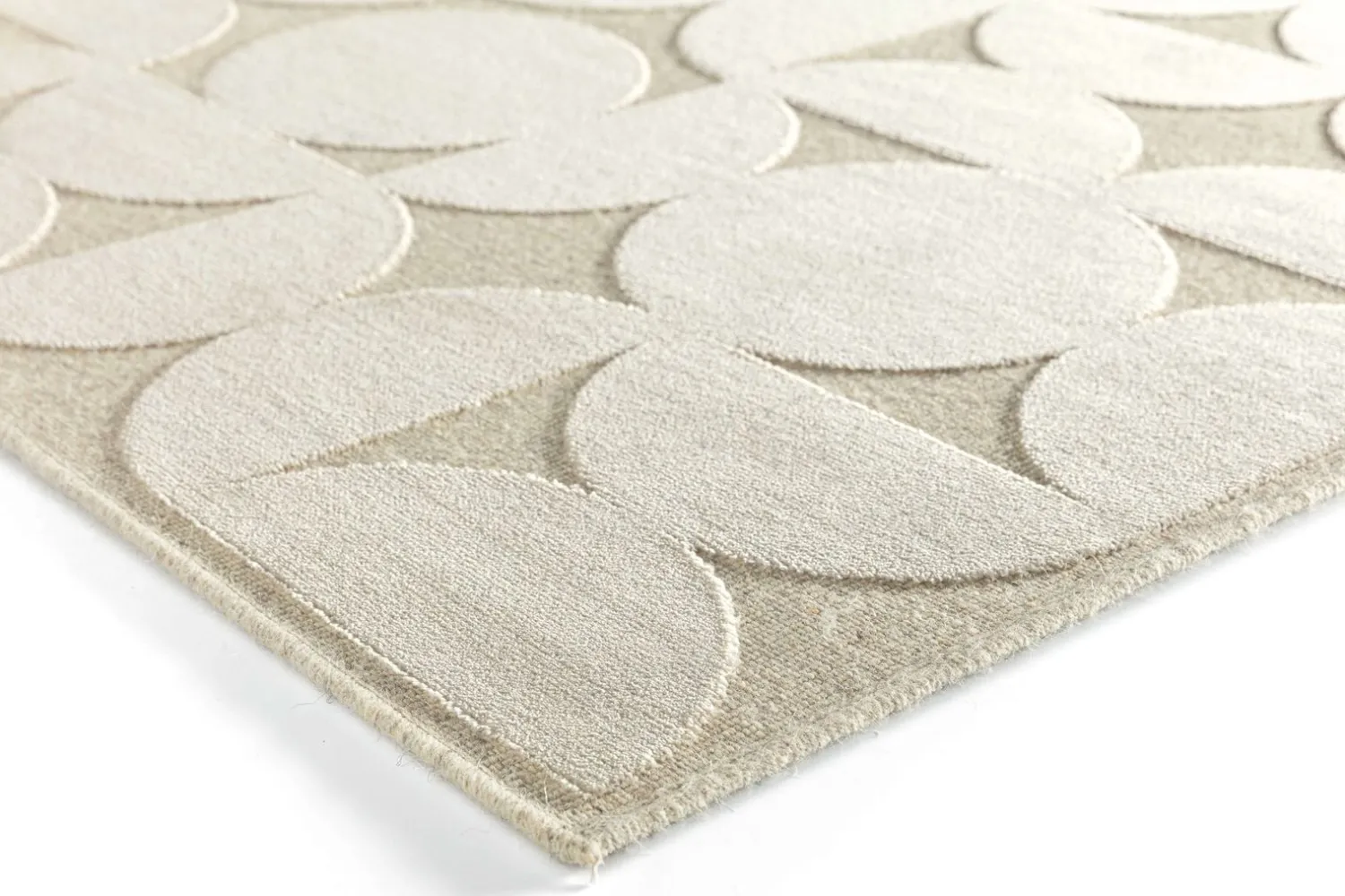 Vloerkleden|Wollen Vloerkleden-Brinker Carpets Graphix 3164 Vloerkleed Ivory