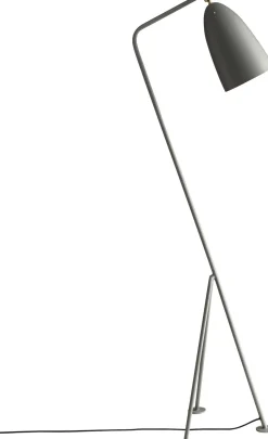 Design Vloerlampen|Vloerlampen-GUBI Grashoppa Vloerlamp Dusty Blue