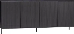Dressoirs-WOOOD Gravure Dressoir Black