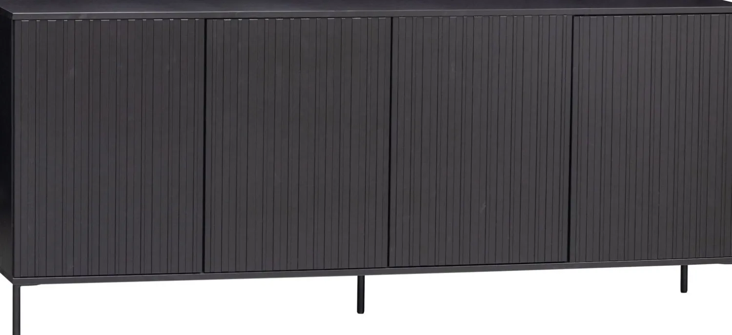 Dressoirs-WOOOD Gravure Dressoir Black