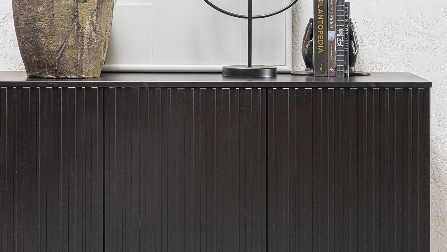 Dressoirs-WOOOD Gravure Dressoir Black