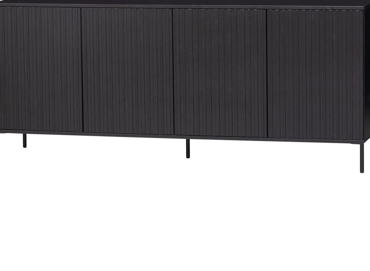 Dressoirs-WOOOD Gravure Dressoir Black