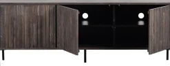Tv-Meubels-WOOOD Gravure Medium Tv-meubel Espresso