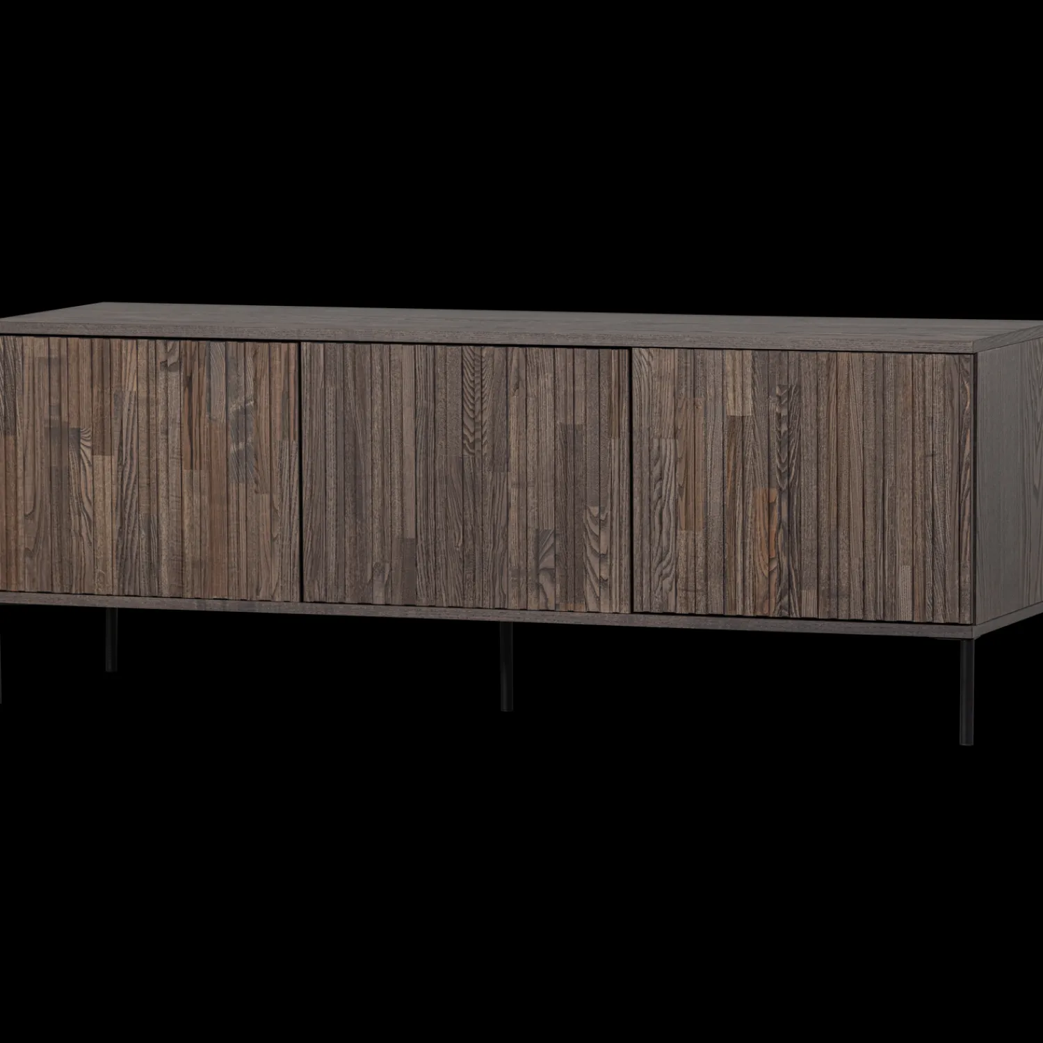 Tv-Meubels-WOOOD Gravure Medium Tv-meubel Espresso