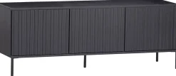 Tv-Meubels-WOOOD Gravure Medium Tv-meubel Black