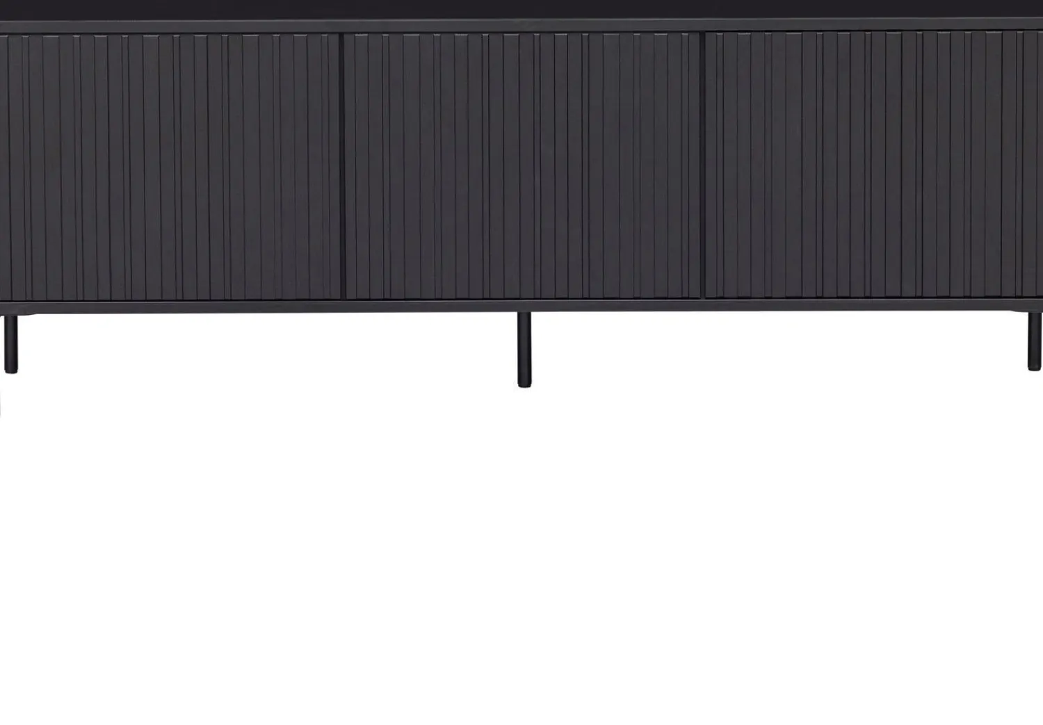 Tv-Meubels-WOOOD Gravure Medium Tv-meubel Black