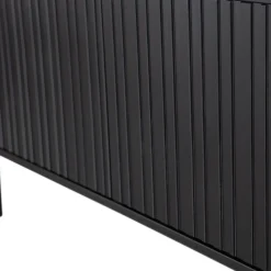Tv-Meubels-WOOOD Gravure Medium Tv-meubel Black