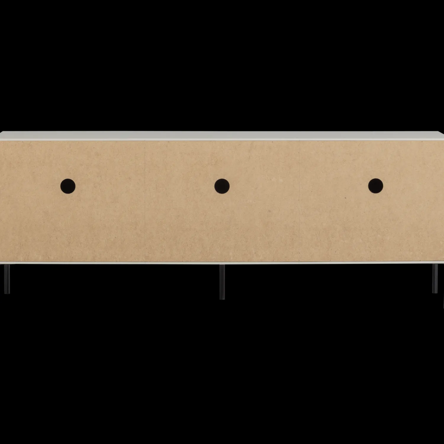 Tv-Meubels-WOOOD Gravure Medium Tv-meubel New Grenen