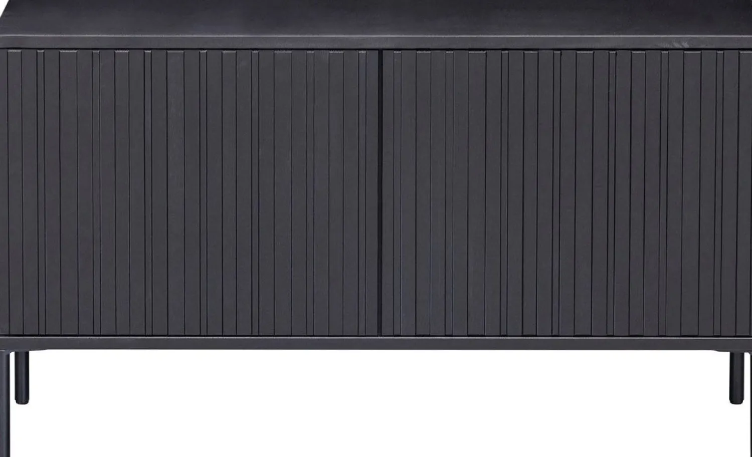 Tv-Meubels-WOOOD Gravure Small Tv-meubel Black