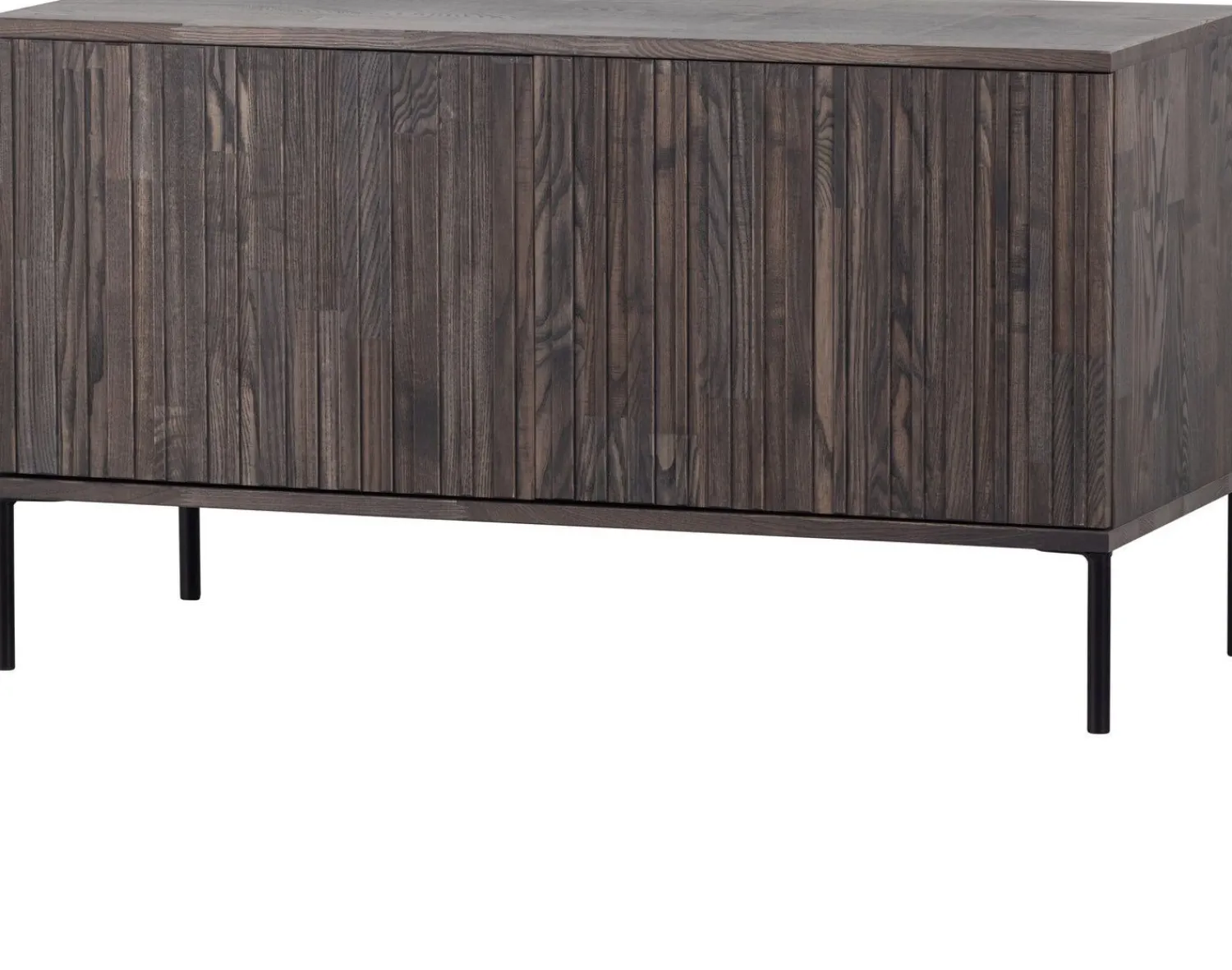 Tv-Meubels-WOOOD Gravure Small Tv-meubel Espresso