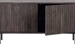 Tv-Meubels-WOOOD Gravure Small Tv-meubel Espresso