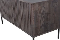 Tv-Meubels-WOOOD Gravure Small Tv-meubel Espresso