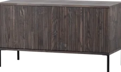 Tv-Meubels-WOOOD Gravure Small Tv-meubel Espresso