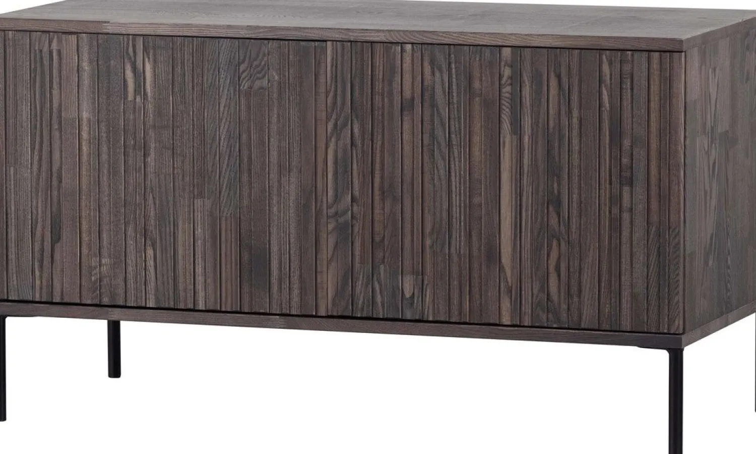 Tv-Meubels-WOOOD Gravure Small Tv-meubel Espresso