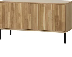 Tv-Meubels-WOOOD Gravure Small TV-meubel Natural