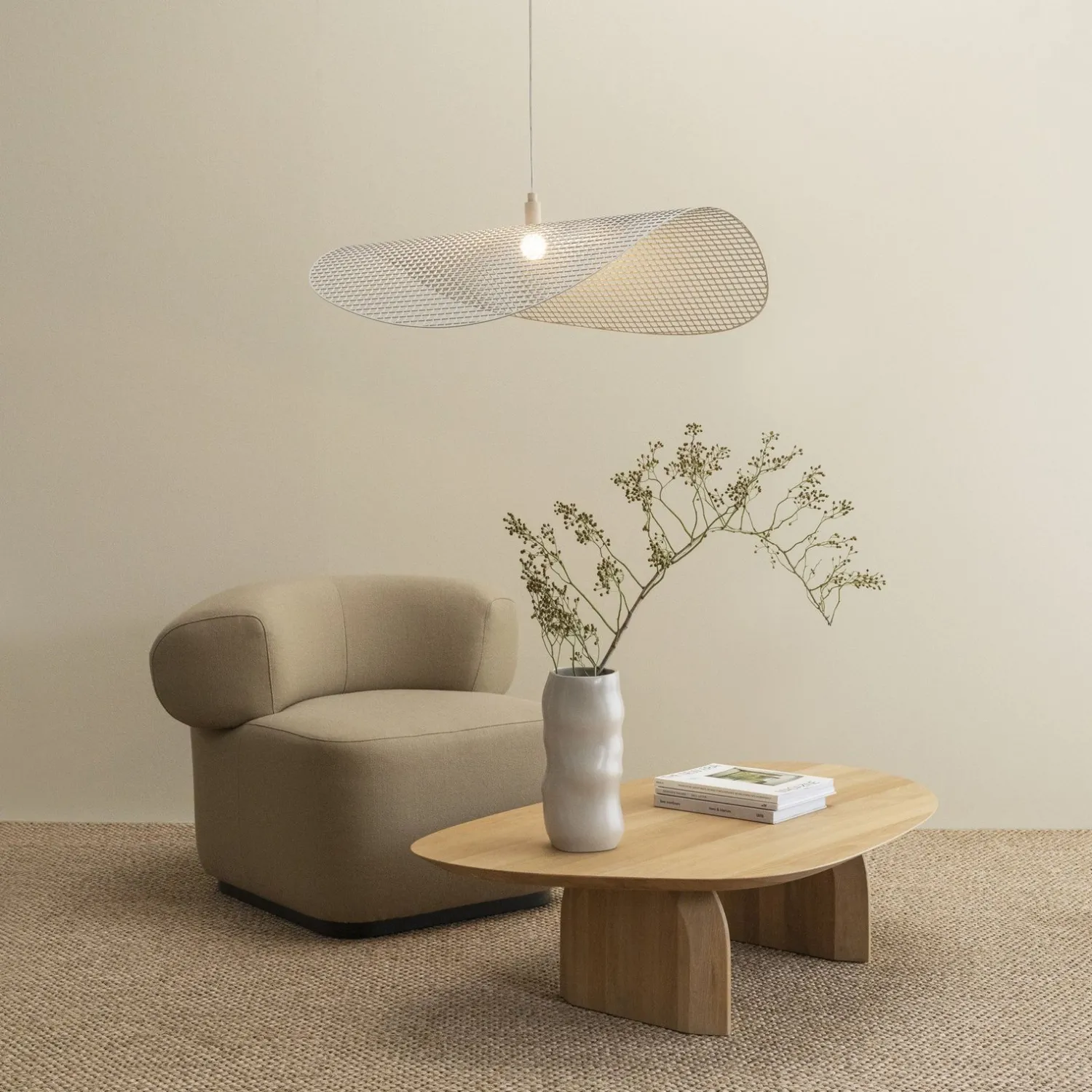 Hanglampen|Hanglampen-Studio HENK Grid Hanglamp White