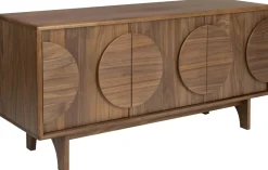 Dressoirs-Zuiver Groove Dressoir Bruin