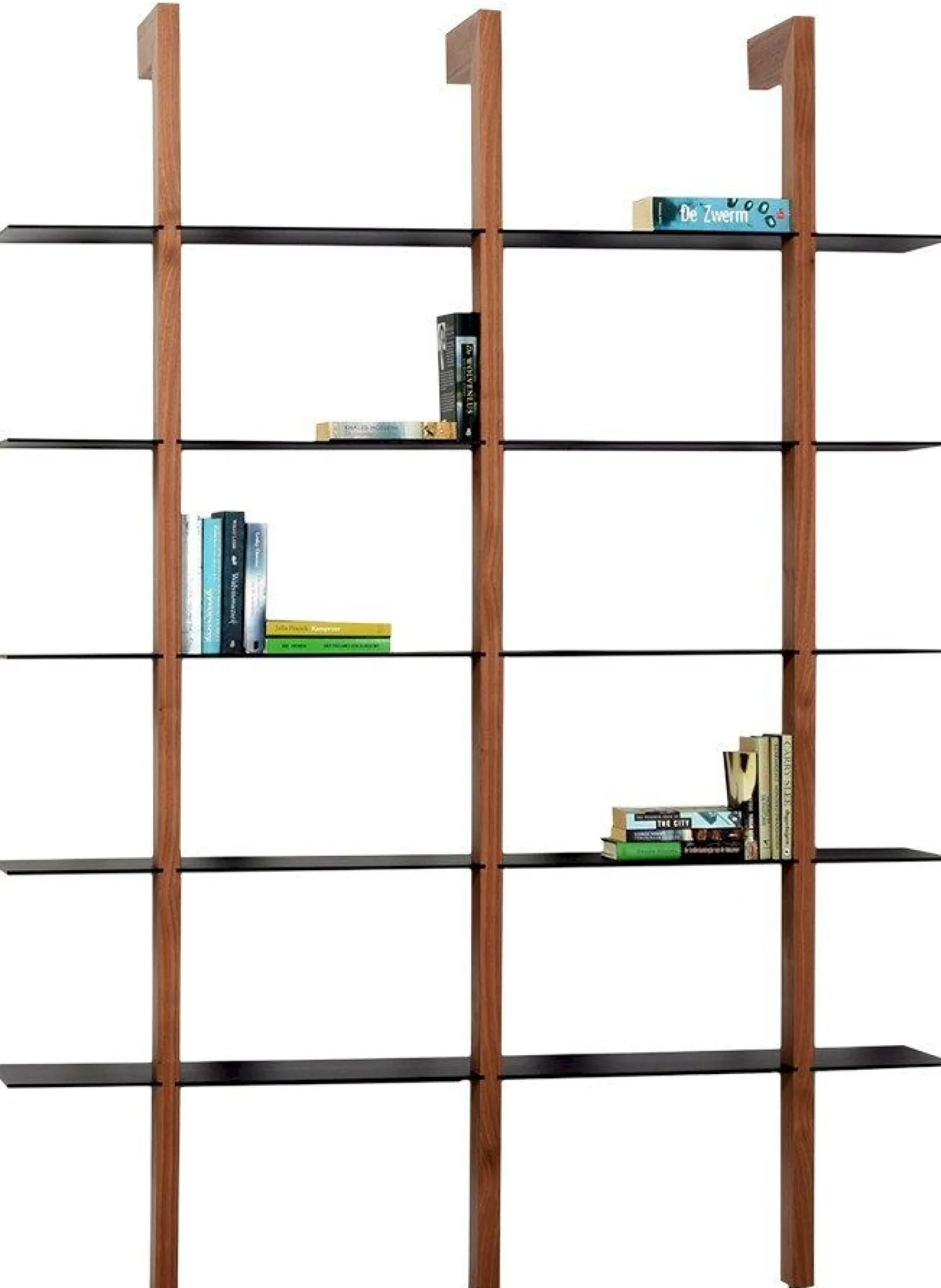 Boekenkasten|Opbergkasten-Castelijn Groove XS Kast Bruin, zwart