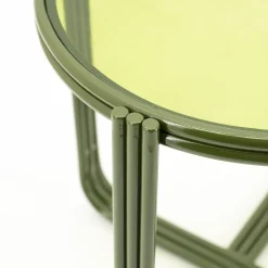 Glazen Bijzettafels-By Boo Groovy Bijzettafel Groen