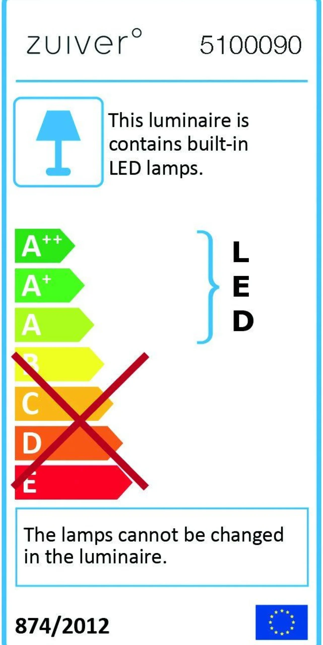 Moderne Vloerlampen|Vloerlampen-Zuiver Grow M Vloerlamp Black