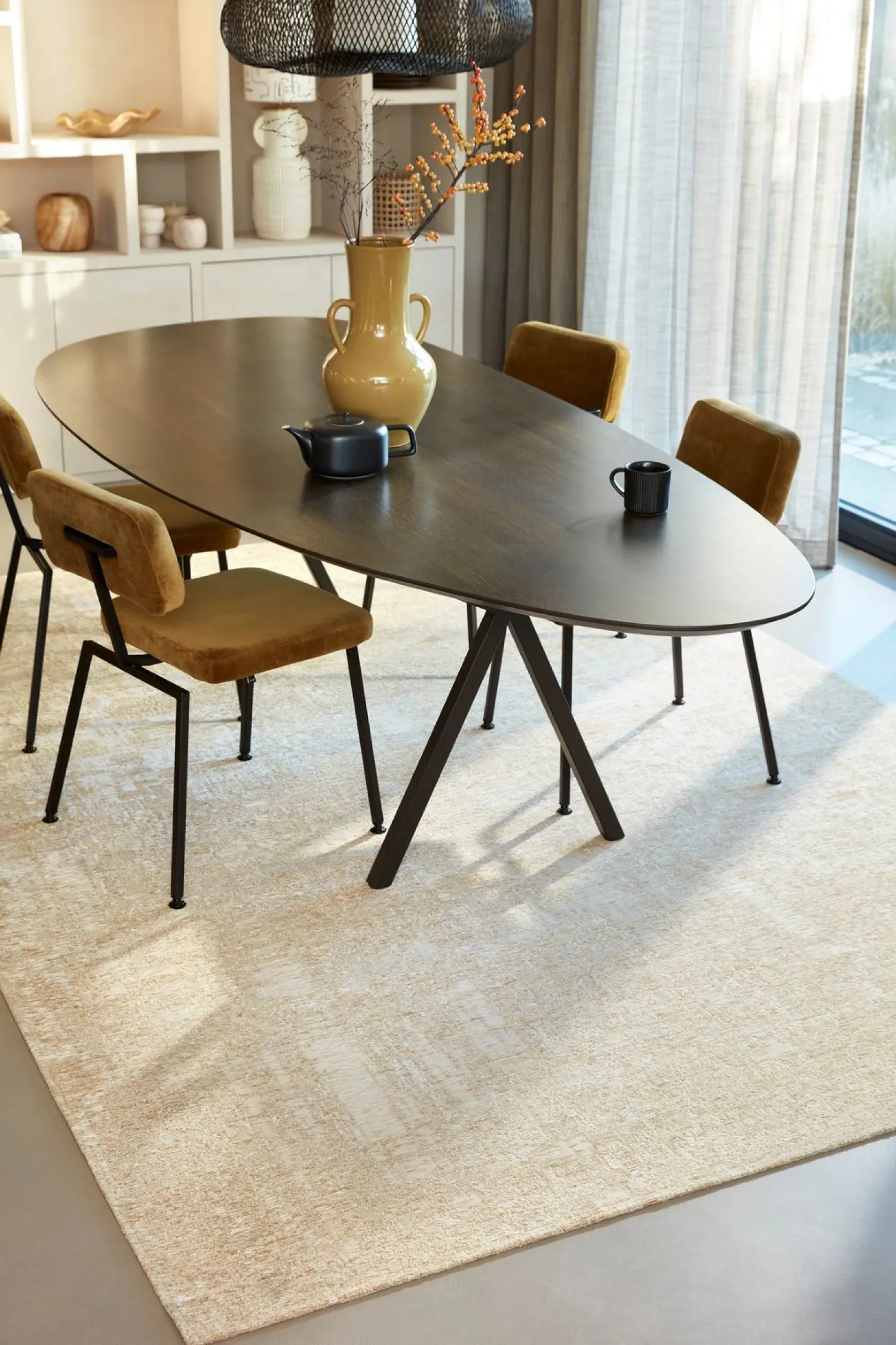 Vloerkleden|Rechthoekige Vloerkleden-Brinker Carpets Grunge Vloerkleed Sand