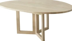 Organische Eettafels-Pilat & Pilat Grut 2 Eettafel Zeep Wit