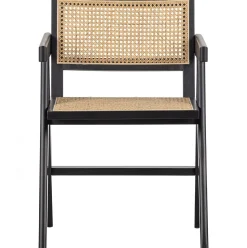 Eetkamerstoelen Met Armleuning-WOOOD Gunn Eetkamerstoel Black