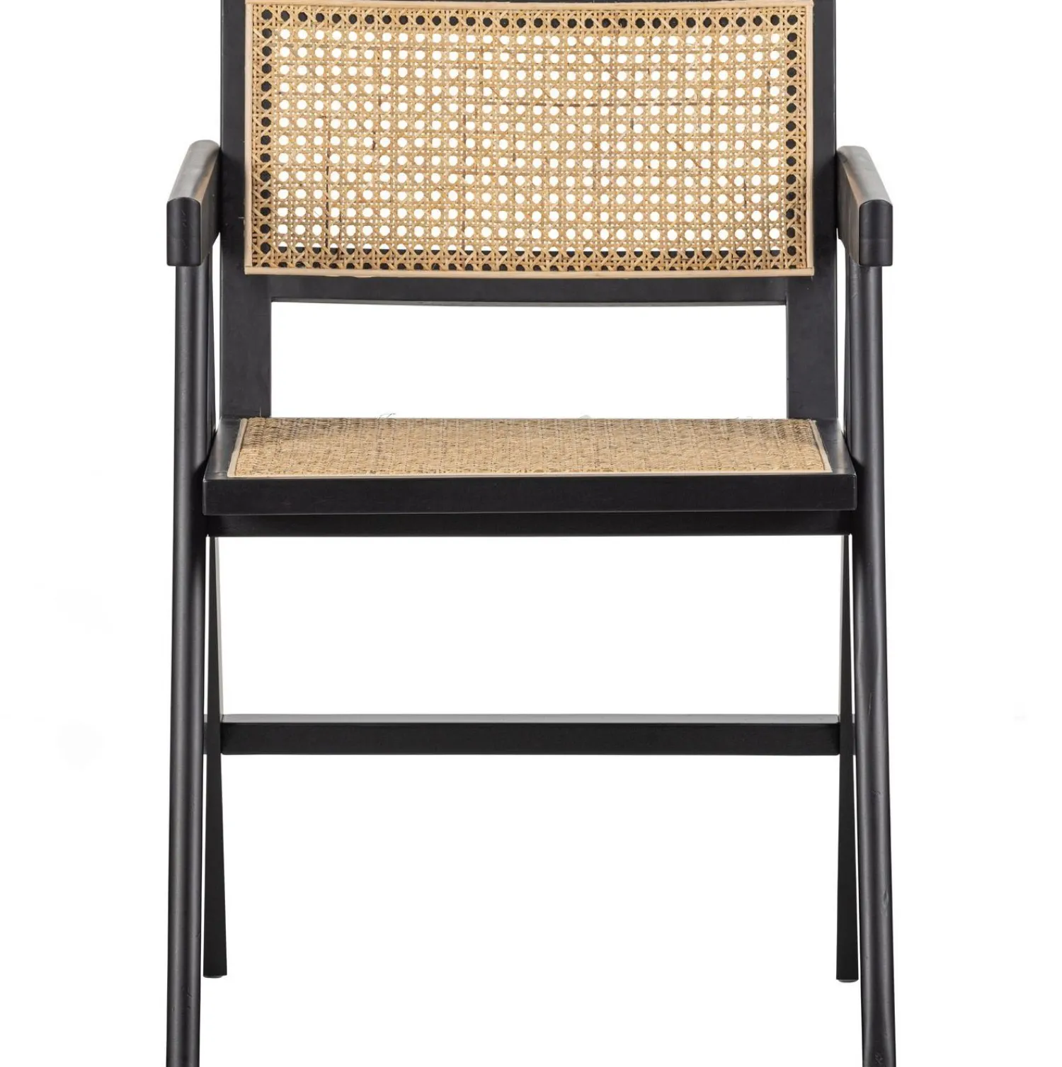 Eetkamerstoelen Met Armleuning-WOOOD Gunn Eetkamerstoel Black
