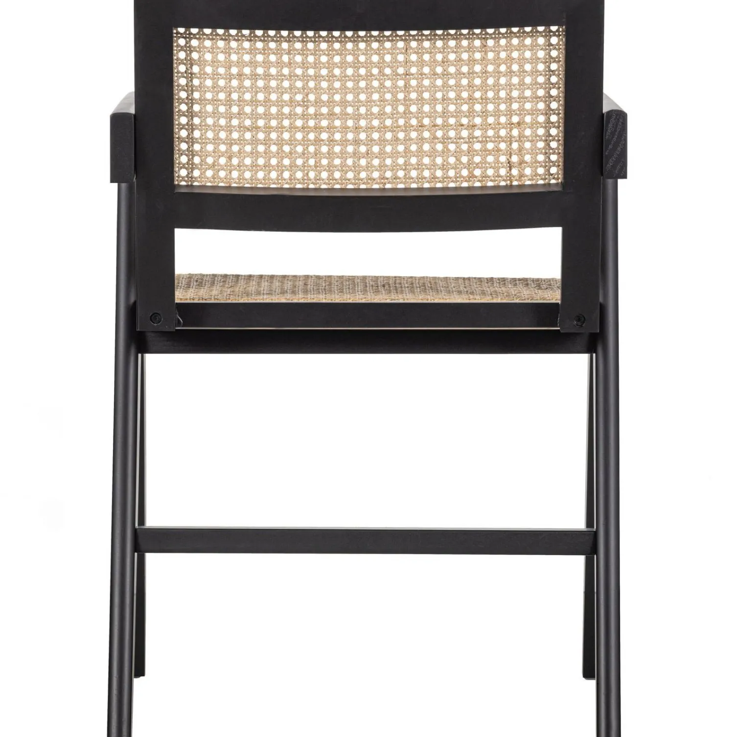 Eetkamerstoelen Met Armleuning-WOOOD Gunn Eetkamerstoel Black