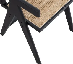Eetkamerstoelen Met Armleuning-WOOOD Gunn Eetkamerstoel Black