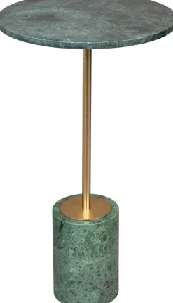 Marmeren Bijzettafels|Ronde Bijzettafels-Dutchbone Gunnar Bijzettafel Green