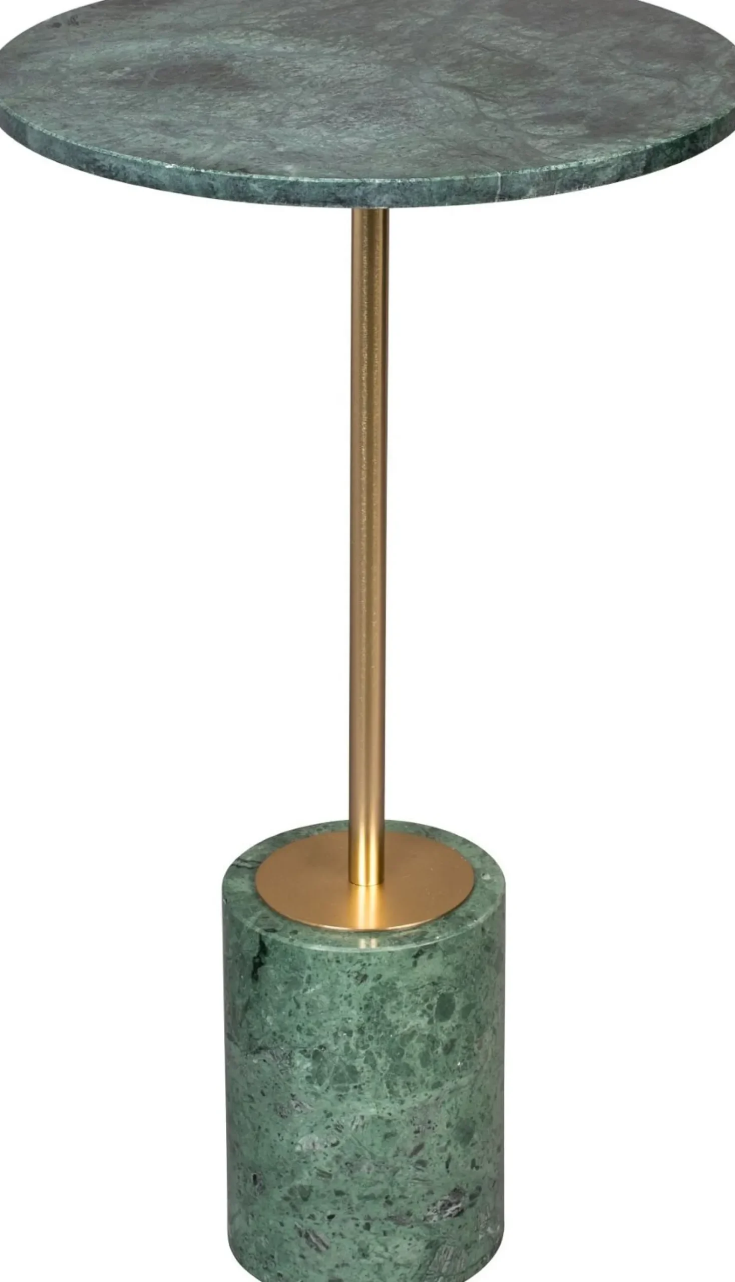 Marmeren Bijzettafels|Ronde Bijzettafels-Dutchbone Gunnar Bijzettafel Green