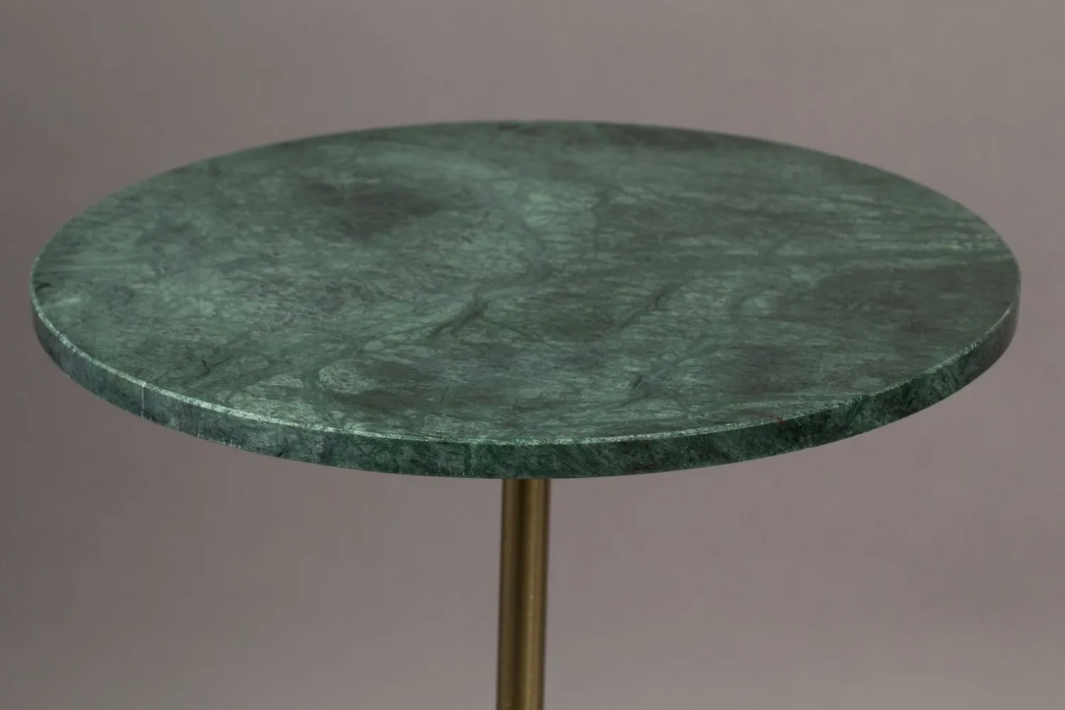 Marmeren Bijzettafels|Ronde Bijzettafels-Dutchbone Gunnar Bijzettafel Green