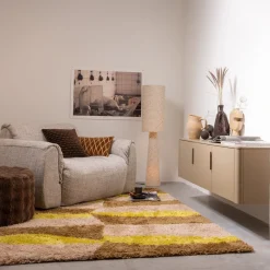 Tv-Meubels-WOOOD Gunnar 3-deurs Tv-meubel Mud