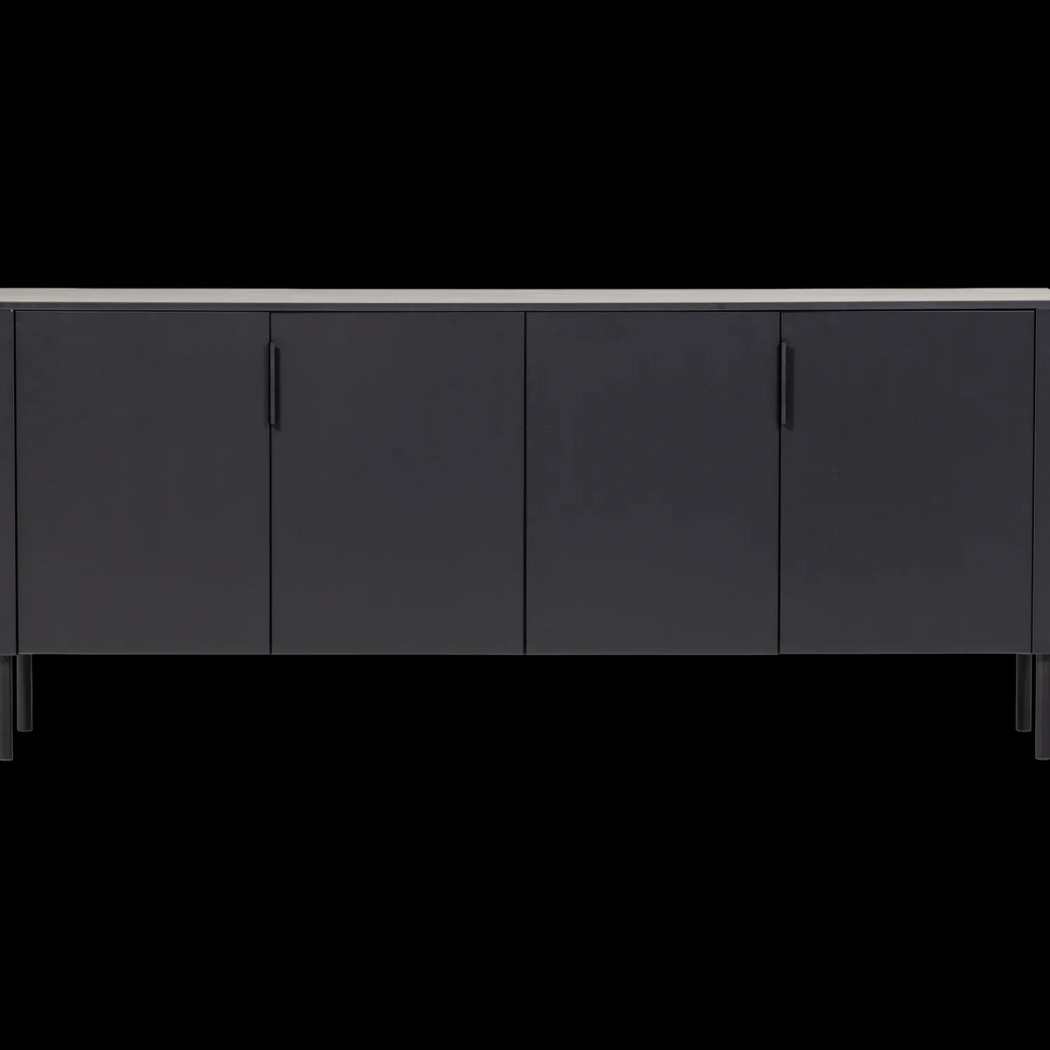 Dressoirs-WOOOD Gunnar Dressoir Matzwart