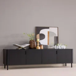 Dressoirs-WOOOD Gunnar Dressoir Matzwart
